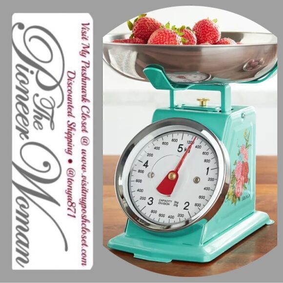 🦋 New Pioneer Woman Sweet Rose Scales - Picture 3 of 5